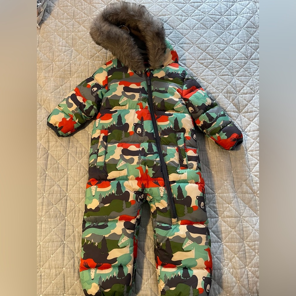 NEXT Adventurer Snowsuit with Hood 9-12M